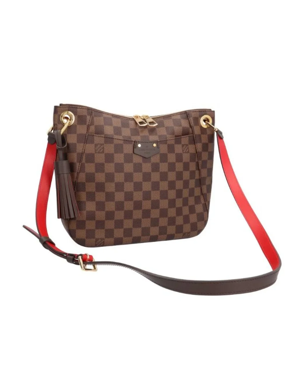 Louis Vuitton Southbank Damier Shoulder Bag Canvas Brown